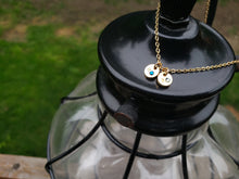 Circle charm necklace (stainless steel)